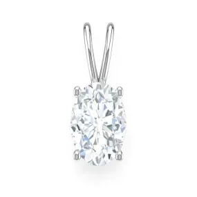 0.10CTW &  0.25CTW Round Solitaire Pendant