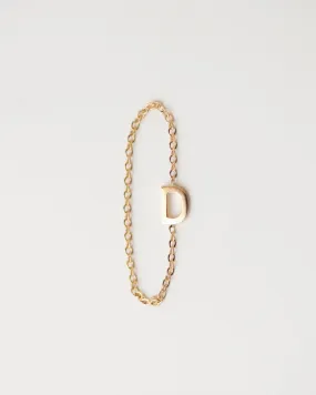 14k initial Chain Ring