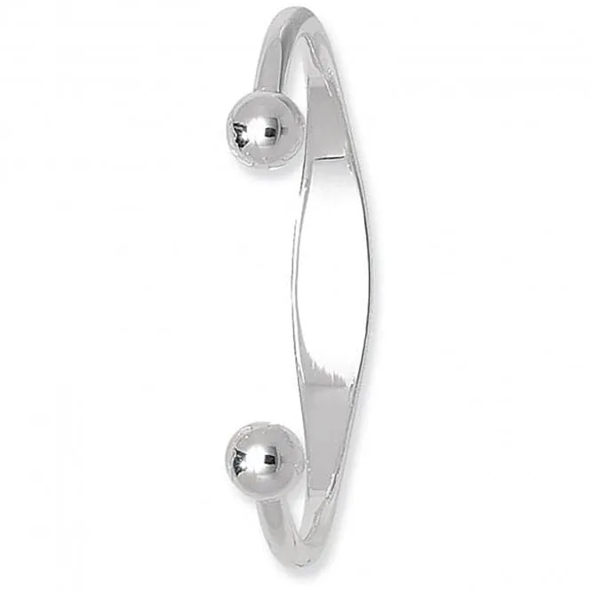 Acotis Silver Bangle Id Torc G4092