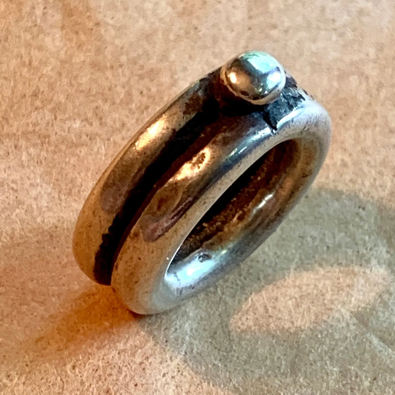 Antique Silver Ring, Ethiopia