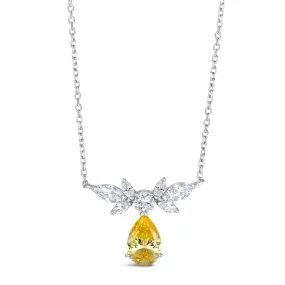 Boudoir Diamond Crystalline Necklace