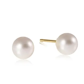 Classic Ball Studs - Pearl