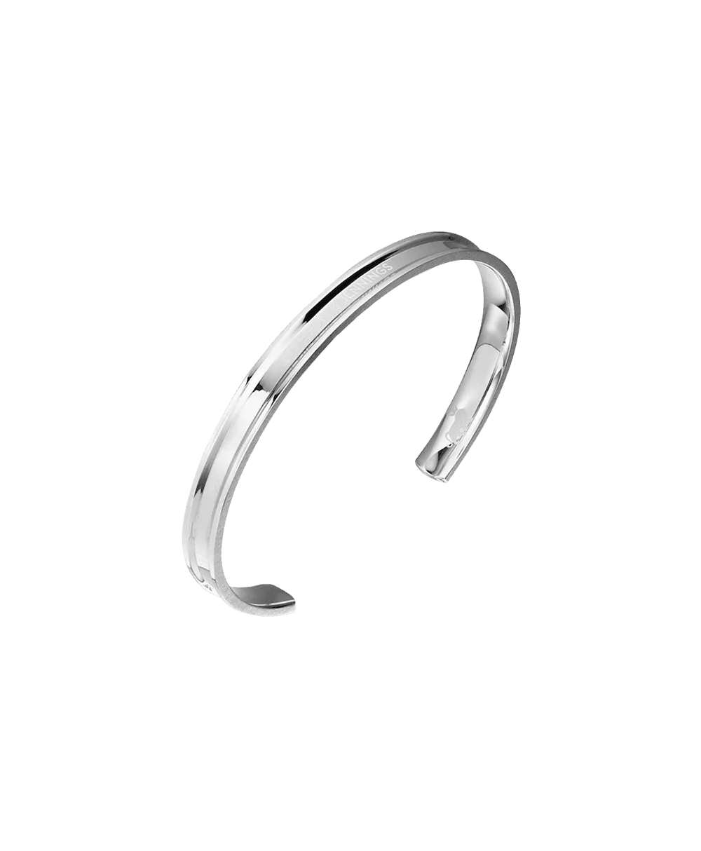 Classic Silver Bangle