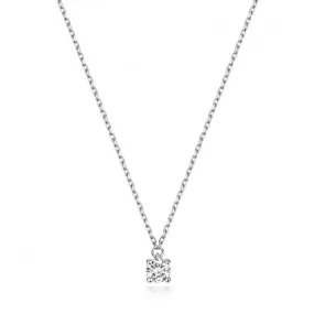 Diamond Jewellery 9ct White Gold Diamond Necklace ND134W