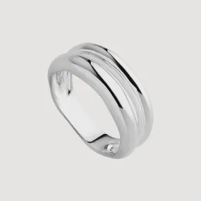 Dune Double-Band Ring