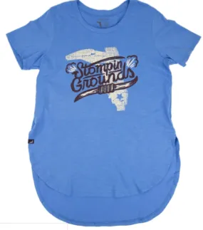 Florida Cracker Trading Co. Women's Blue Stomping Grounds SS Tee