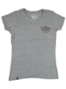 Florida Cracker Trading Co. Women's Camo Signature Boot SS T-Shirt