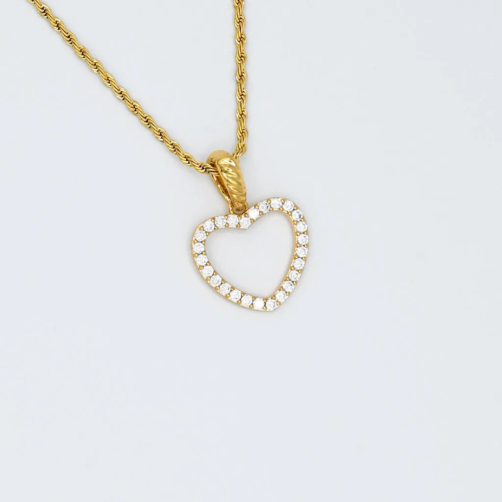 Gold Heart Necklace