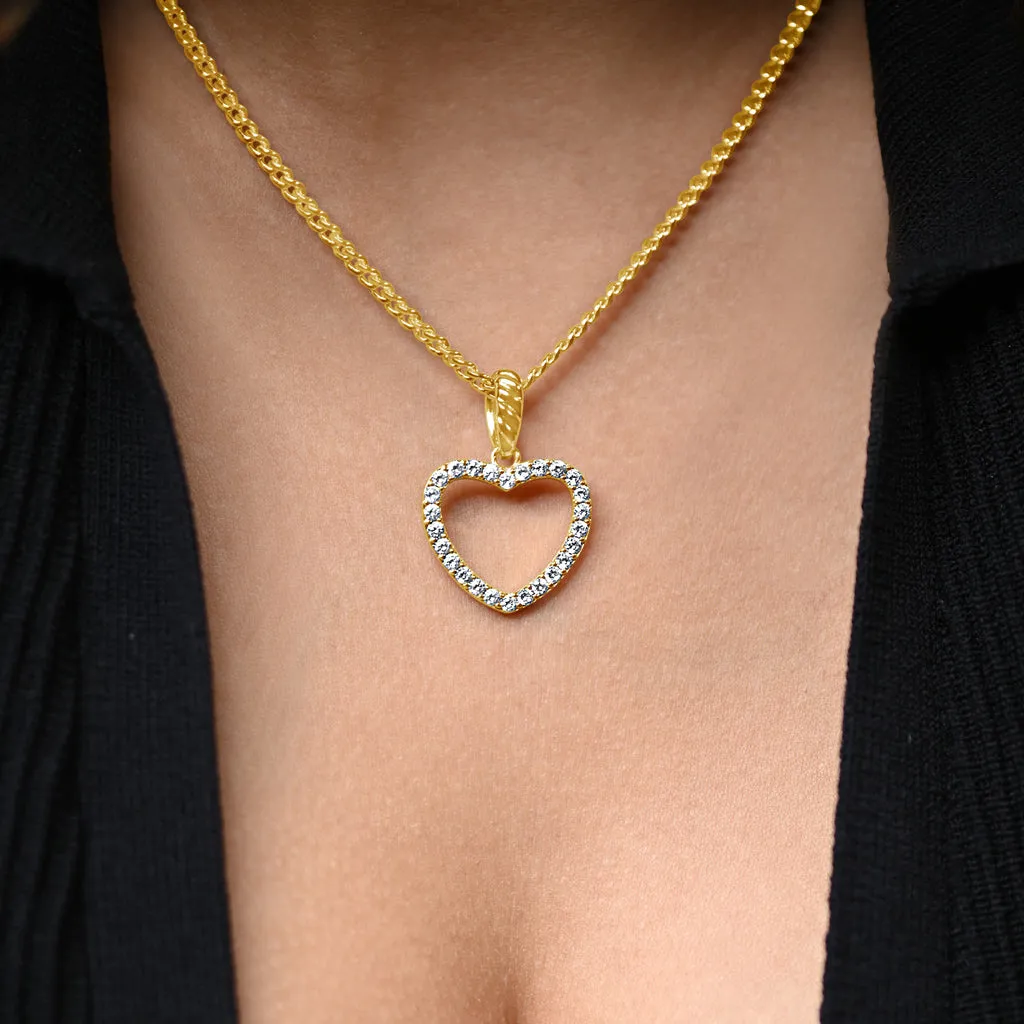 Gold Heart Necklace