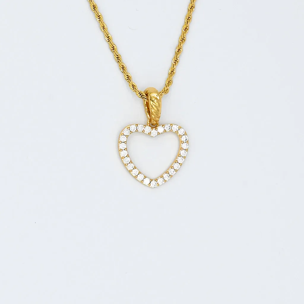 Gold Heart Necklace