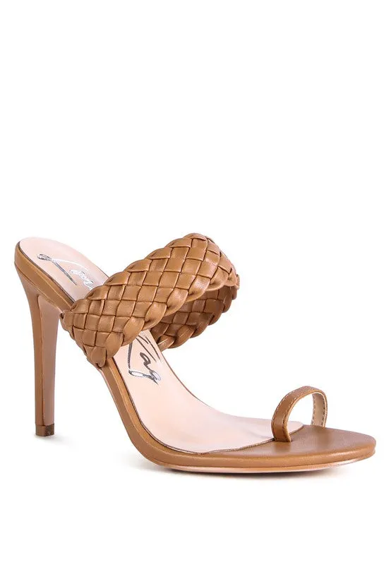 High Society - Woven Toe Ring Sandal