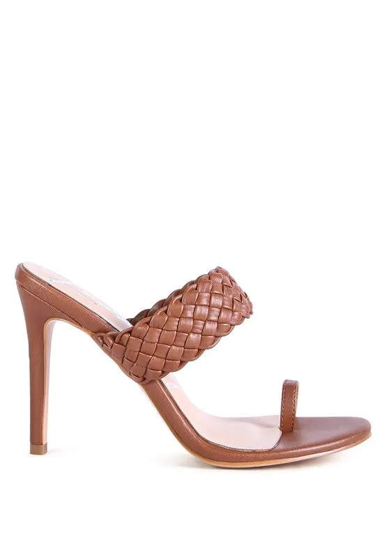 High Society - Woven Toe Ring Sandal