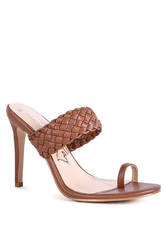 High Society - Woven Toe Ring Sandal