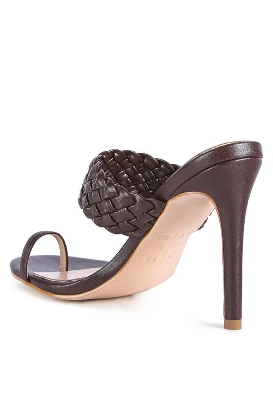 High Society - Woven Toe Ring Sandal