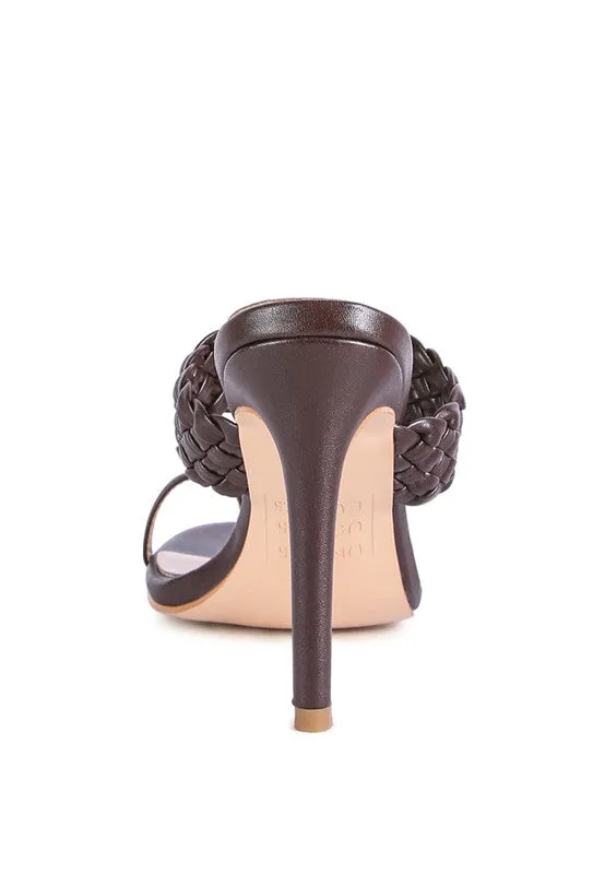 High Society - Woven Toe Ring Sandal