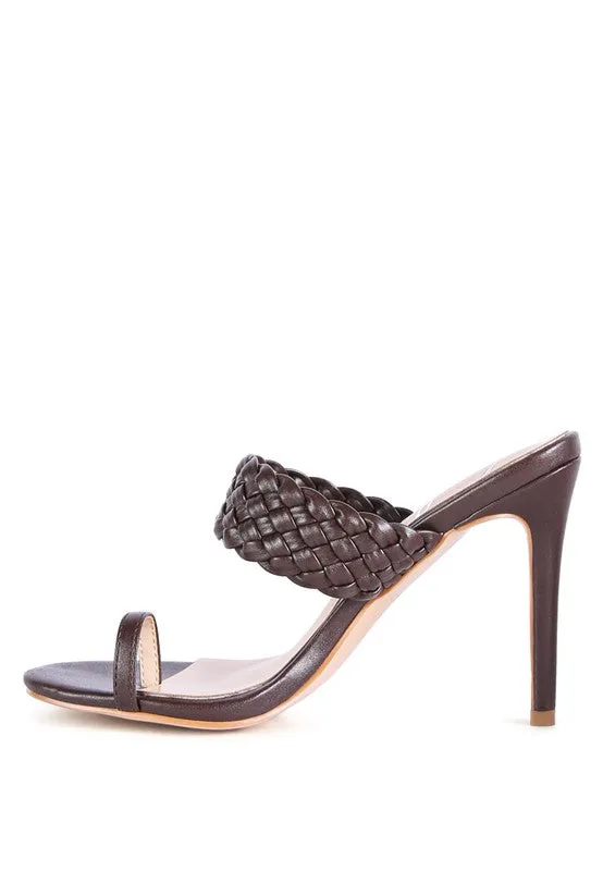 High Society - Woven Toe Ring Sandal