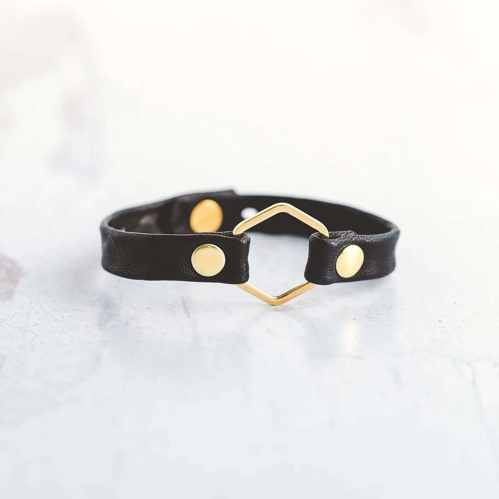 Honeycomb Bracelet-Gold