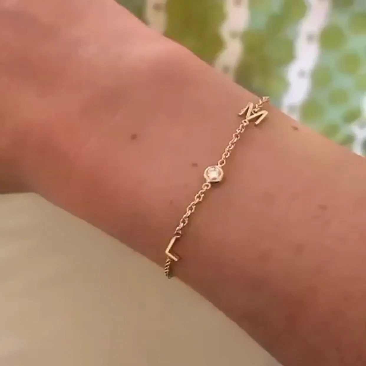 Initial Bracelet