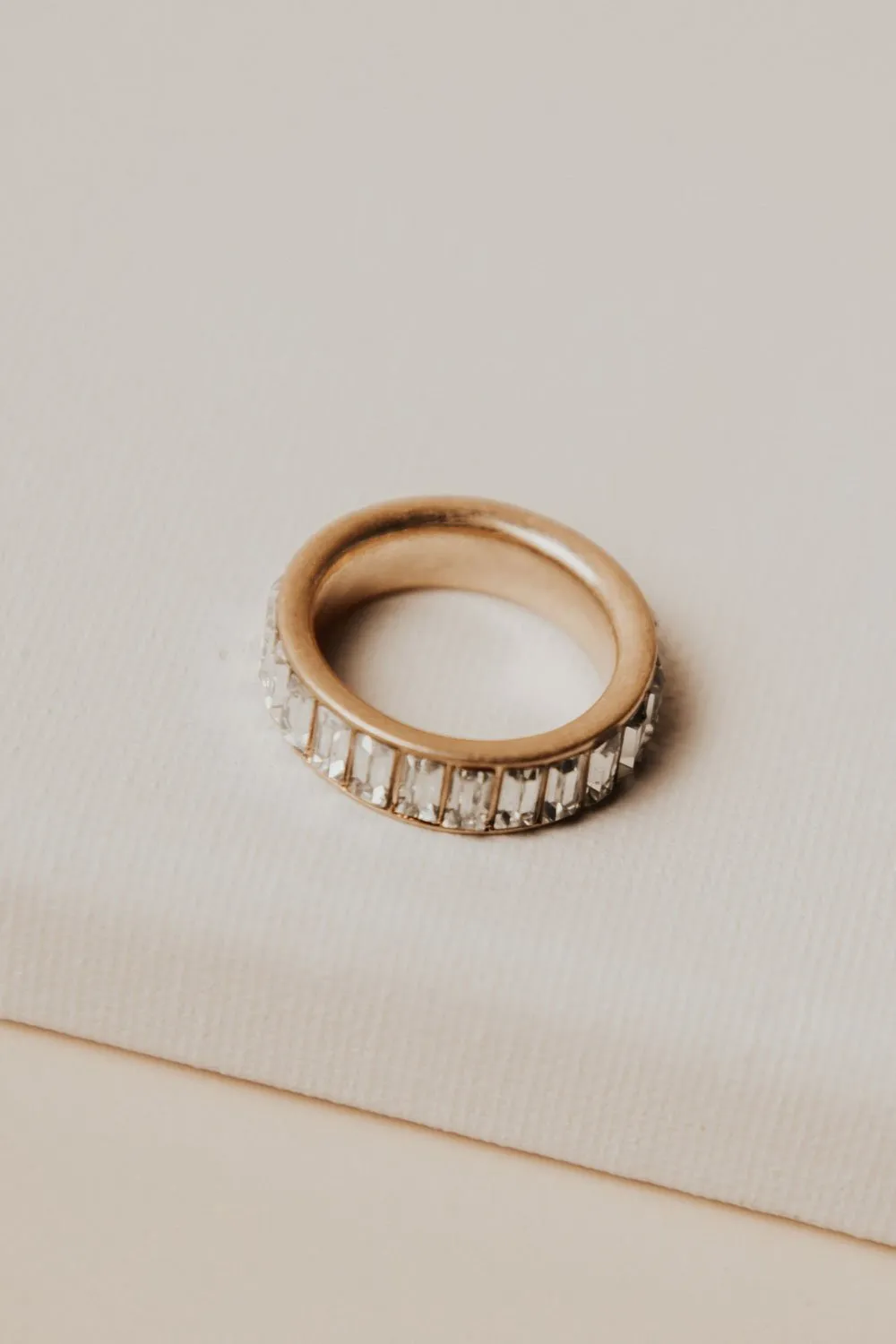 Jeweled Gold Ring