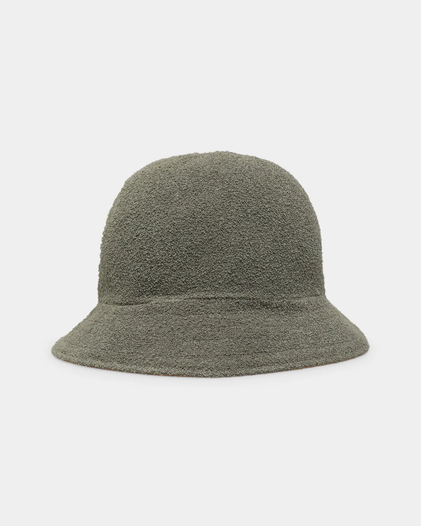 Kangol Flip It Reverse Casual Bucket Hat Oil Green/Warm Apricot