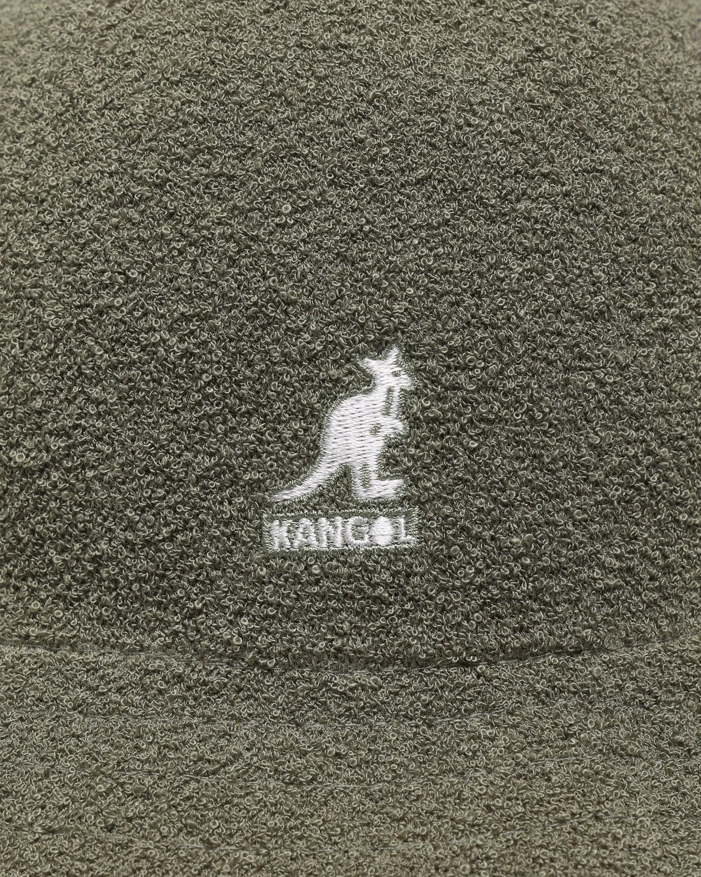 Kangol Flip It Reverse Casual Bucket Hat Oil Green/Warm Apricot