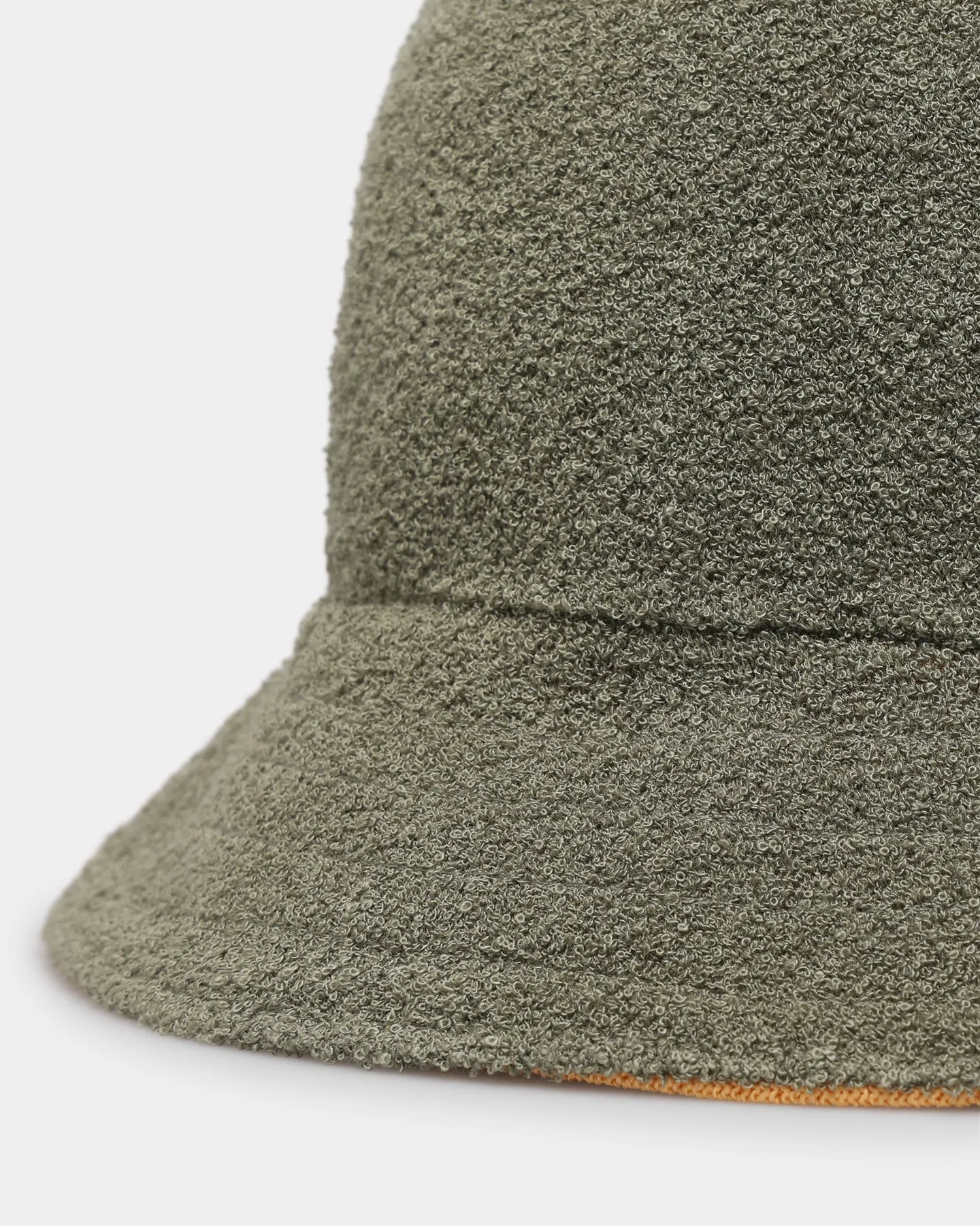 Kangol Flip It Reverse Casual Bucket Hat Oil Green/Warm Apricot