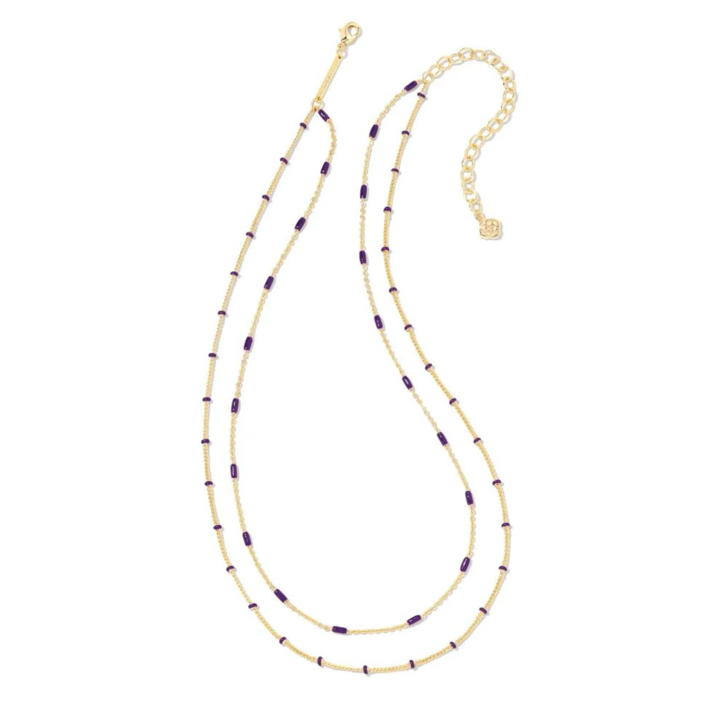 Kendra Scott | Dottie Multi Strand Necklace in Amethyst