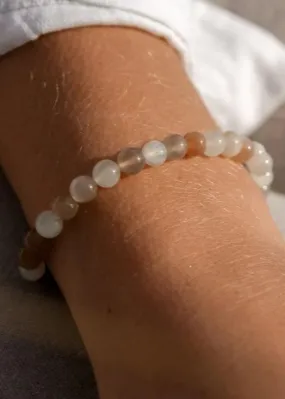 Mixed Moonstone Safari Bracelet