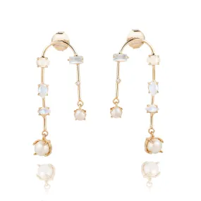 Morning Dew Statement Earrings