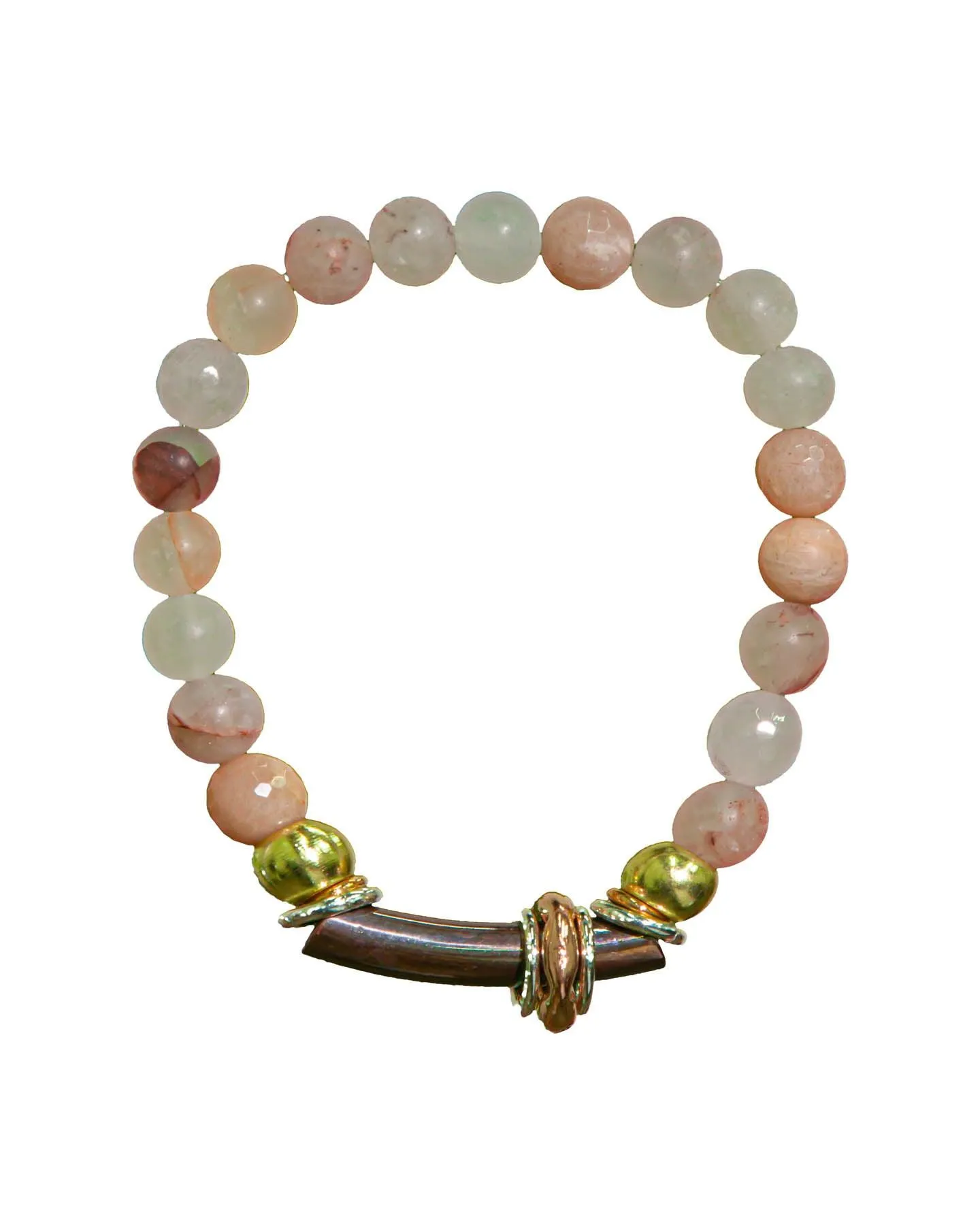 Multi Stone Stretch Bracelet