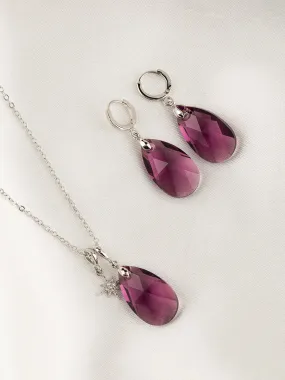 Olivia Jewelry Set | Amethyst