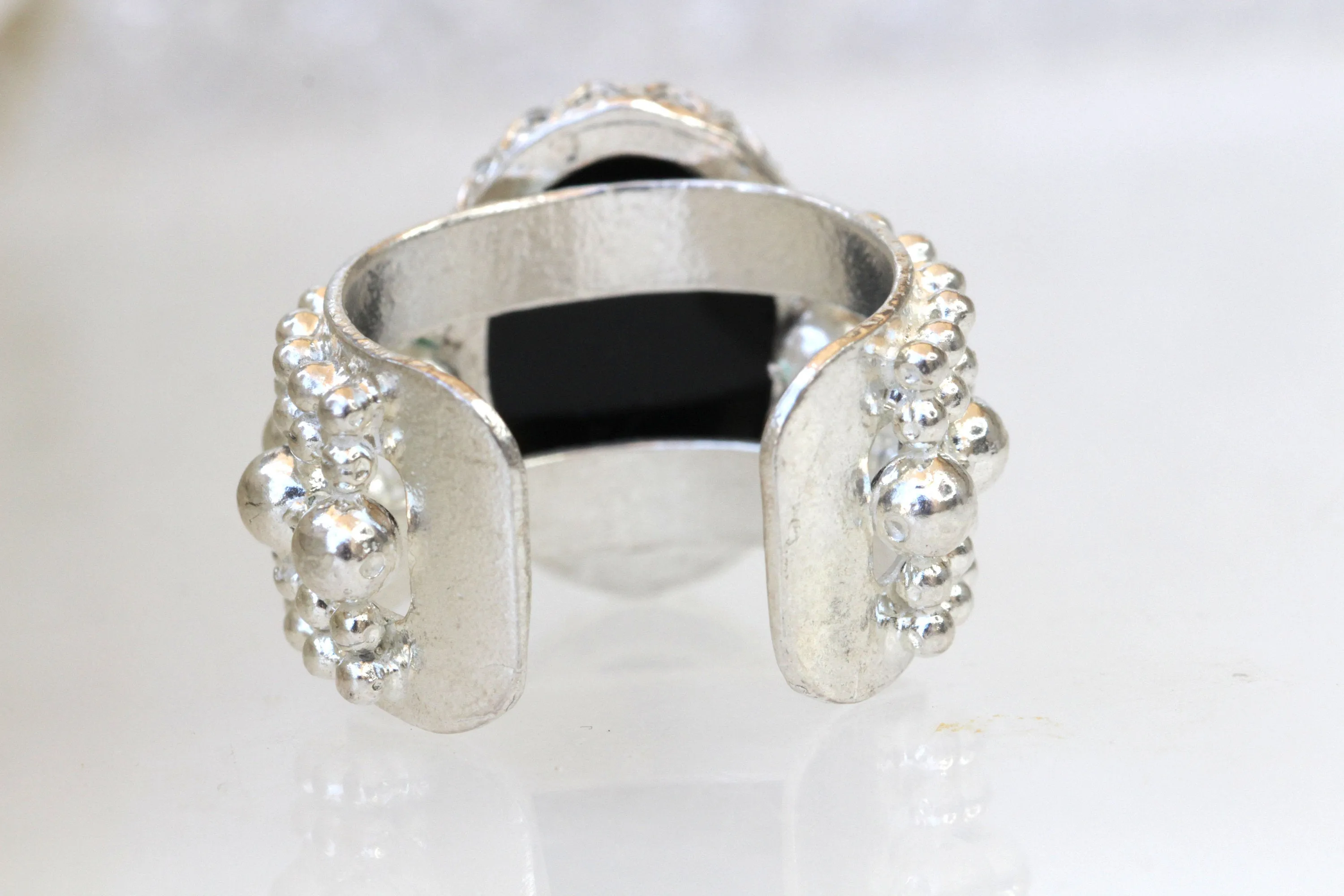 ONYX Silver Ring