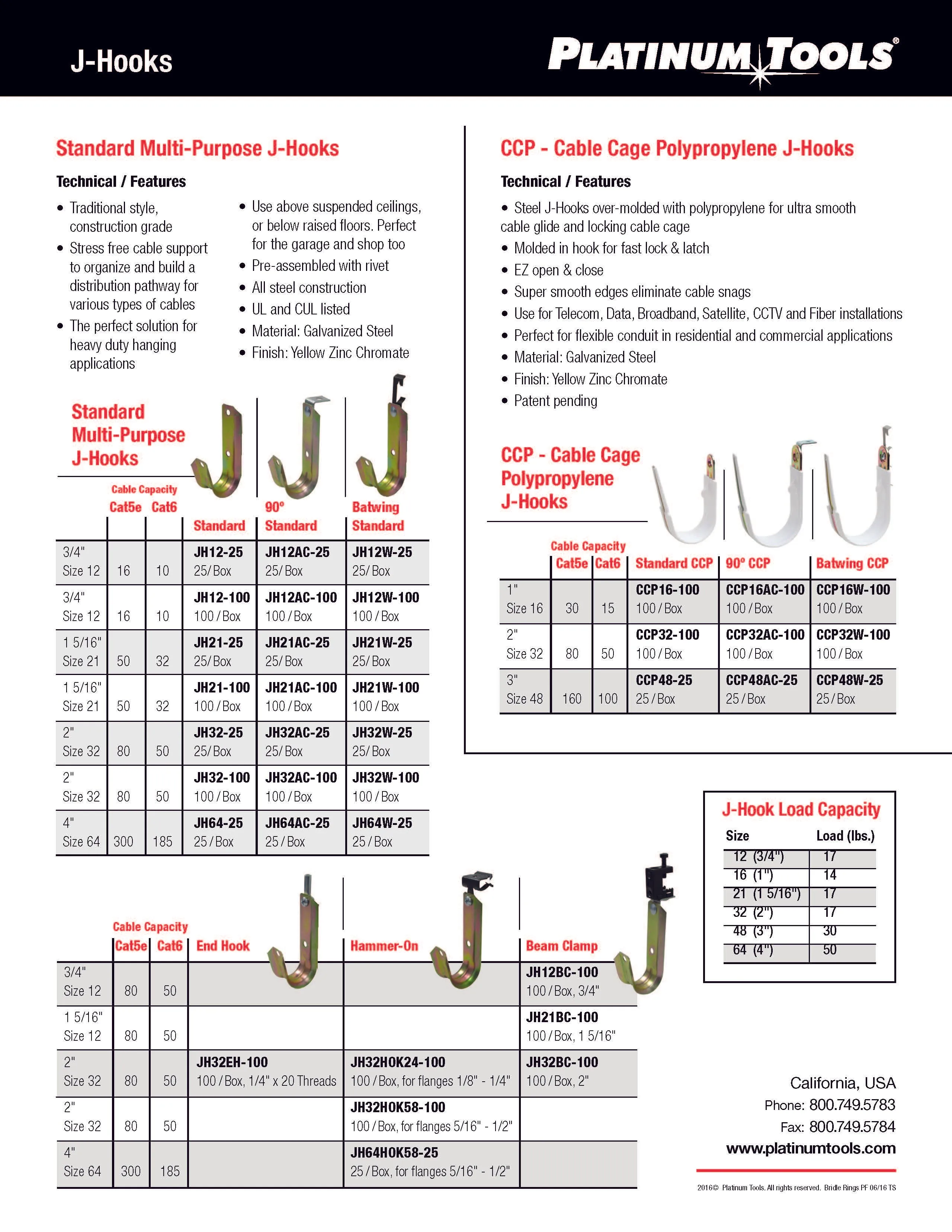 Platinum Tools JH802-100 Bridle Ring, 10 X 24 - 3/4" ID 100pc Box