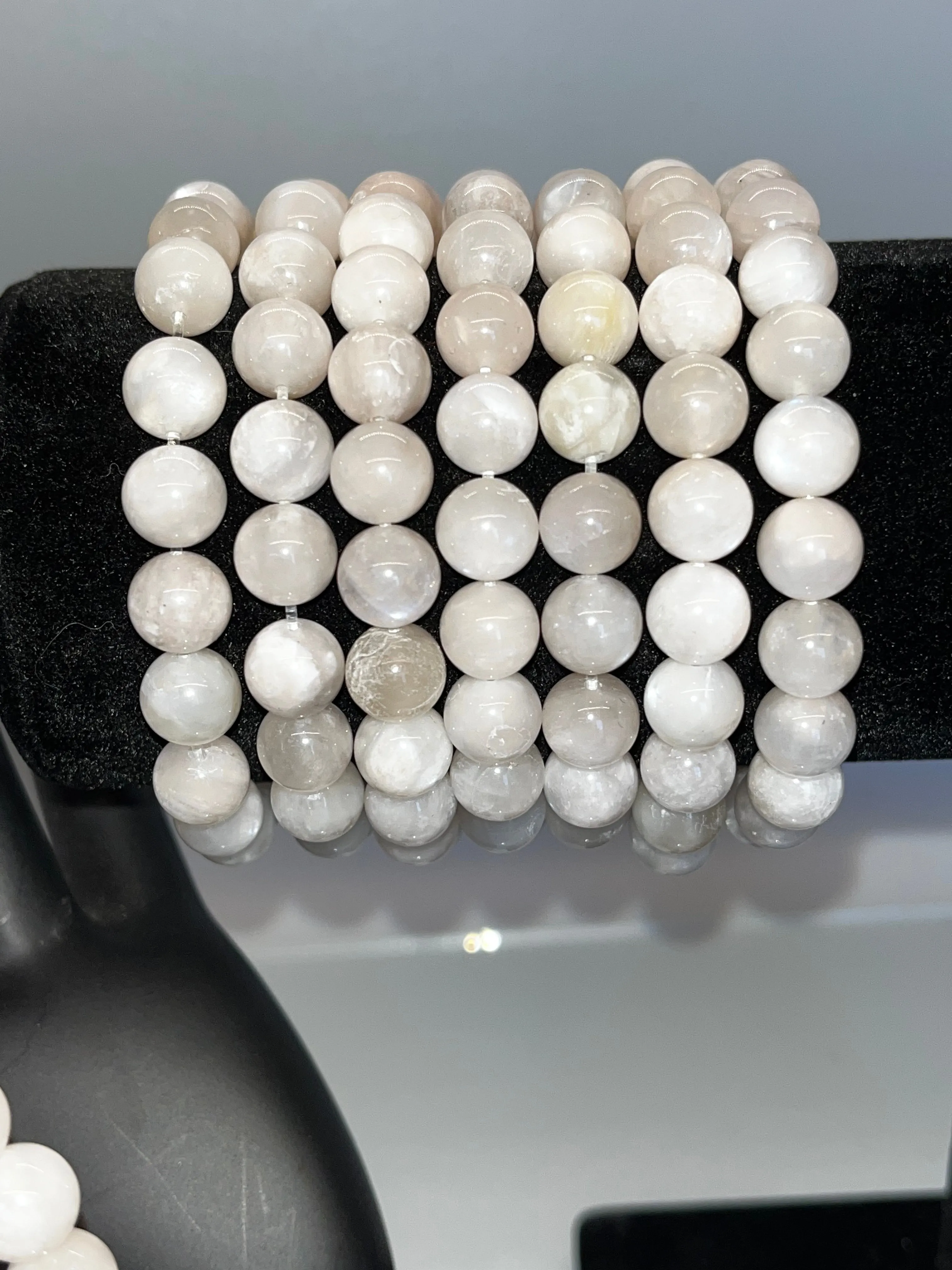 Rainbow Moonstone Crystal Bracelet