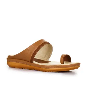 Senorita Casual (Tan) Thong Sandals For Women SHL-29 By Liberty