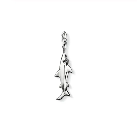 Shark Pendant 925 Sterling Silver