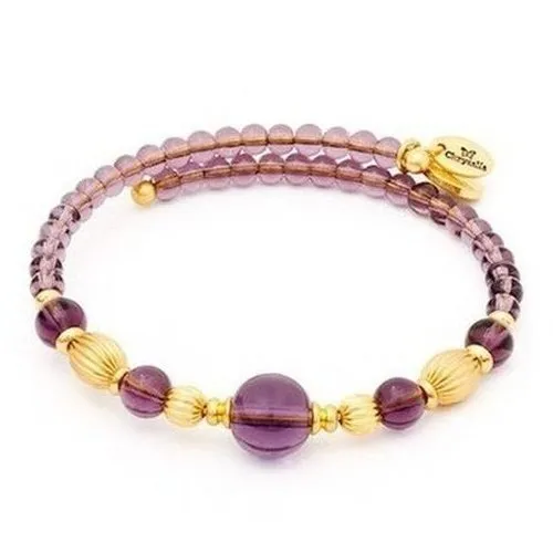 Summer Purple Wrap Bangle