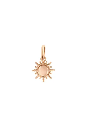 Sun Rose Gold Pendant