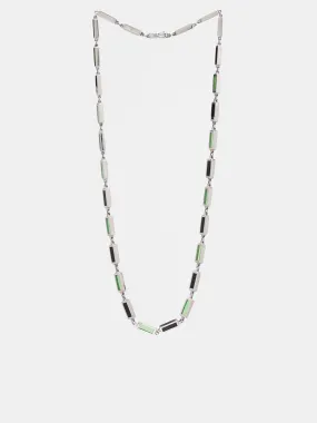 Theo Infinity Necklace (THEO-INFINITY-NECKLACE-GREEN-O)