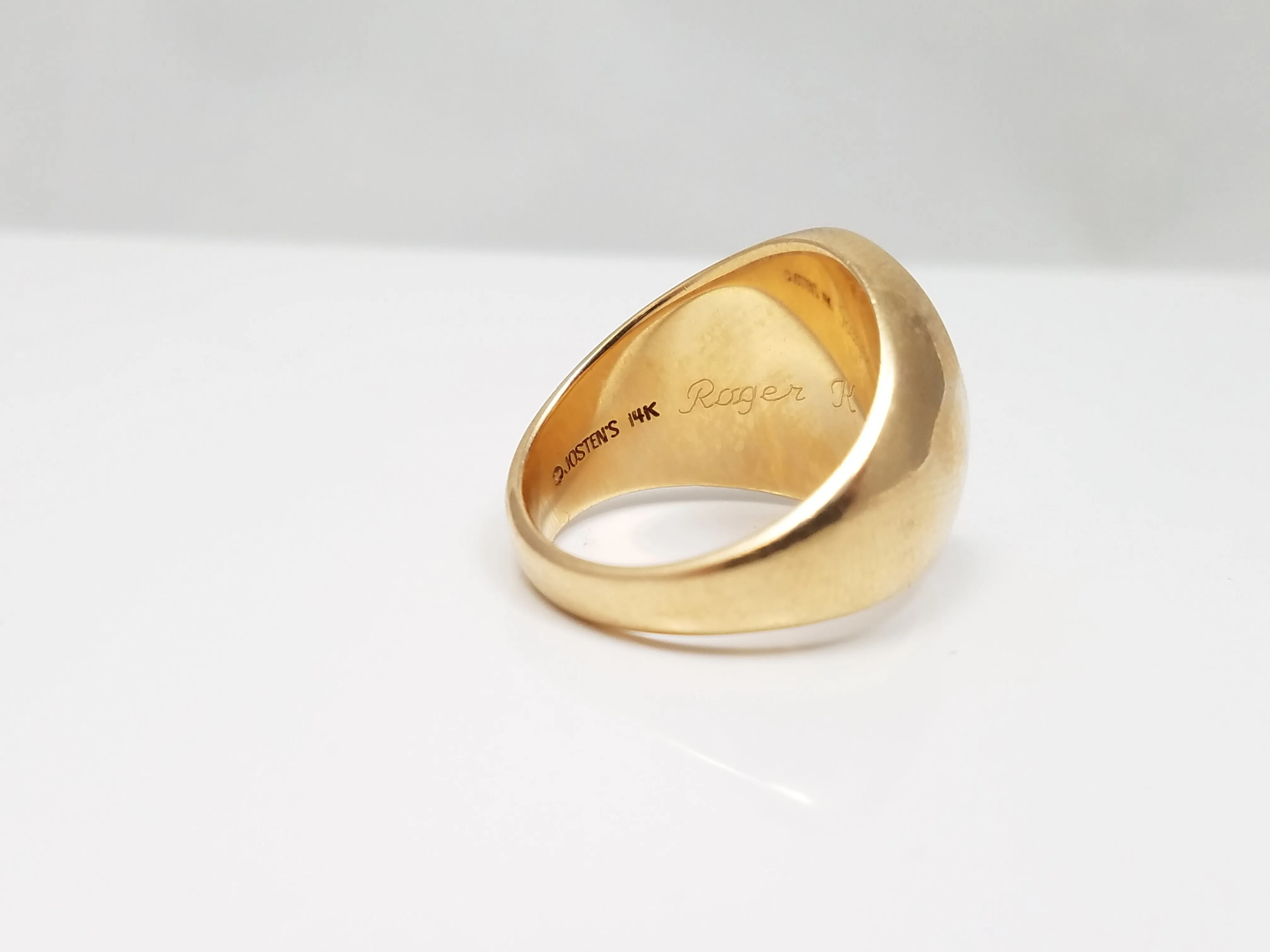 Vintage Solid 14k Yellow Gold United States Air Force Ring